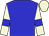 Big-blue body, beige arms, big-blue armlets, beige cap