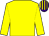 Yellow, purple and yellow striped cap
