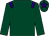 Dark green, purple epaulettes, purple star on cap