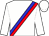White, blue and red sash