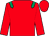 red, emerald green epaulets
