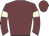 Garnet body, garnet arms, beige armlets, garnet cap