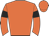 Orange body, orange arms, black armlets, orange cap