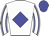 White body, big-blue diamond, white arms, big-blue seams, big-blue cap