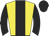 Yellow, black stripe, sleeves and cap