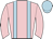 pink, light blue braces and cap