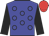 Blue, black rings, black sleeves, red cap