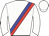 White, blue and red sash