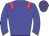 Big-blue body, rose epaulettes, big-blue arms, big-blue cap, rose stars