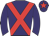 purple, red cross belts, red star on cap