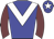 Big-blue body, white chevron, garnet arms, big-blue cap, white star
