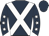 dark blue, white cross belts, white stars on sleeves