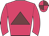 Rose body, garnet triangle, rose cap, garnet quartered