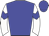 Blue body, white arms, blue chevron, blue cap