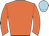 Orange body, orange arms, light blue cap