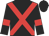 black, red cross belts, red armbands