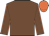 Chocolate, orange seams on sleeves, orange cap