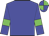 Blue, green armlets, quartered cap