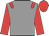 grey, red epaulets, red sleeves and cap