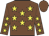 Chocolate, Yellow stars, Chocolate cap