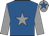 Royal blue, grey star & sleeves, grey cap, royal blue star