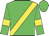 Lime Green, Yellow sash and armlets