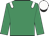 Emerald green, white epaulettes and cap, black peak