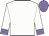 White, mauve sash white sleeves, mauve cuffs and cap