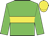 Big-green body, yellow hoop, big-green arms, yellow cap