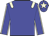 Big-blue body, beige epaulettes, big-blue arms, beige seams, big-blue cap, beige star