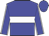Big-blue body, white hoop, big-blue arms, white seams, big-blue cap