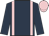 Dark blue, pink braces, pink cap