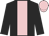 Black, pink stripe, pink cap