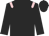 Black body, pink epaulettes, black arms, black cap