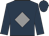 Dark blue, grey diamond