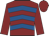 Maroon & royal blue chevrons, maroon sleeves & cap