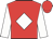 Red, white diamond and sleeves