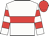 White, red hoop, hooped sleeves, red cap