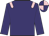 Purple, pink epaulets, quartered cap