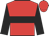 Red body, black hoop, black arms, red cap