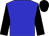 Blue body, black arms, black cap