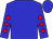 blue, red spots on sleeves