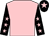 Pink, black sleeves, pink stars, black cap, pink star