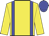 Yellow, blue braces and cap