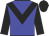 Blue, black chevron, sleeves and cap
