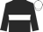 Black body, white hoop, black arms, white cap
