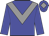 Big-blue body, grey chevron, big-blue arms, big-blue cap, grey diamond