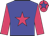 Big-blue body, rose star, rose arms, rose cap, big-blue star