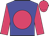 Blue body, rose disc, rose arms, rose cap