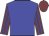 Big-blue body, garnet arms, big-blue striped, garnet cap